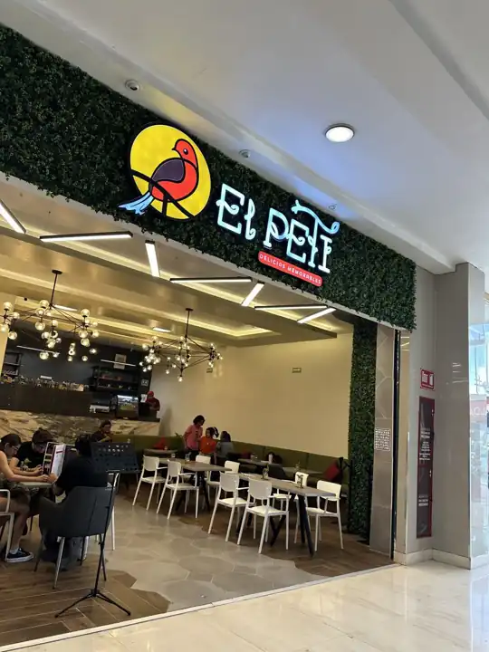 Letrero luminoso para El Peti