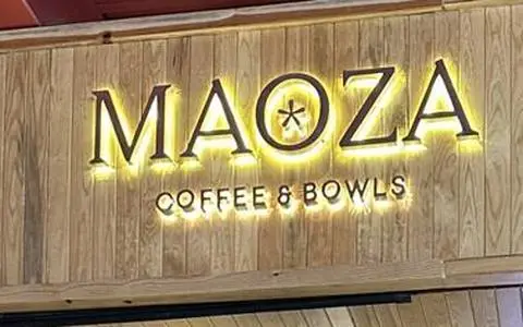 Letrero de Maoza