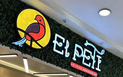 Letrero de El Peti