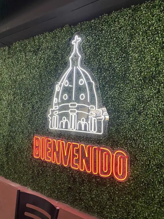 Neón para Bienvenido